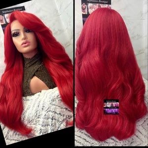 Human Hair Blended Lace Front Wig